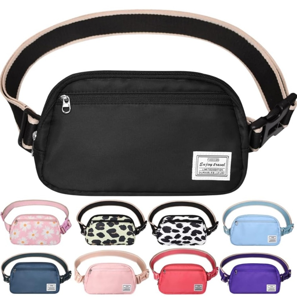 Really cute black belt bag